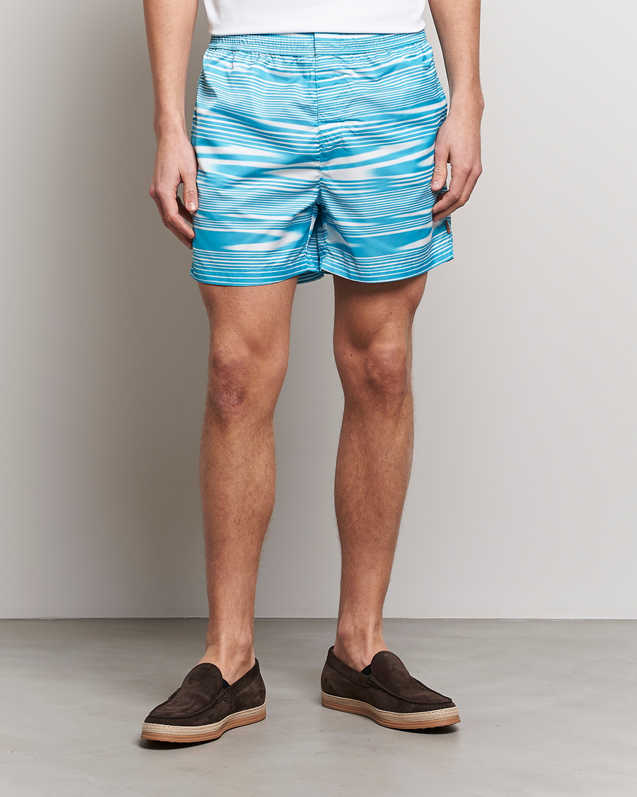 Herre | Badebukser | Missoni | Space Dye Swim Trunks Light Blue