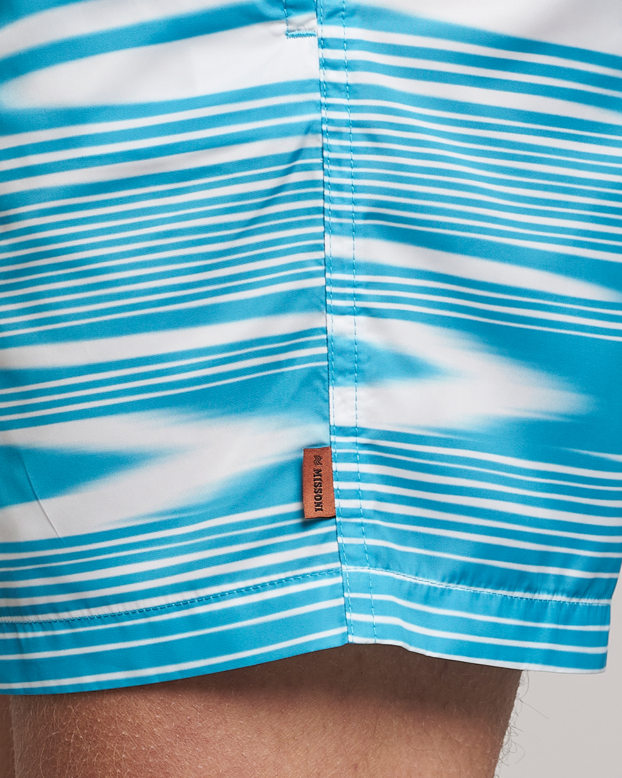 Herre | Badebukser | Missoni | Space Dye Swim Trunks Light Blue