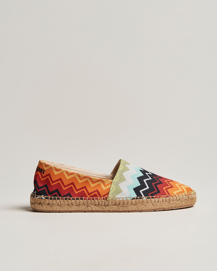 Herre | Missoni Zig Zag Espadrilles Multicolor | Missoni | Zig Zag Espadrilles Multicolor