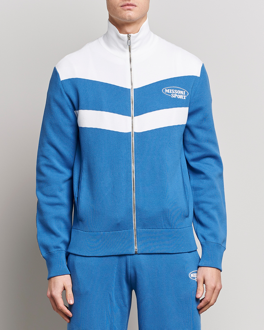 Herre | Full-zip | Missoni | Sport Original Cardigan Blue