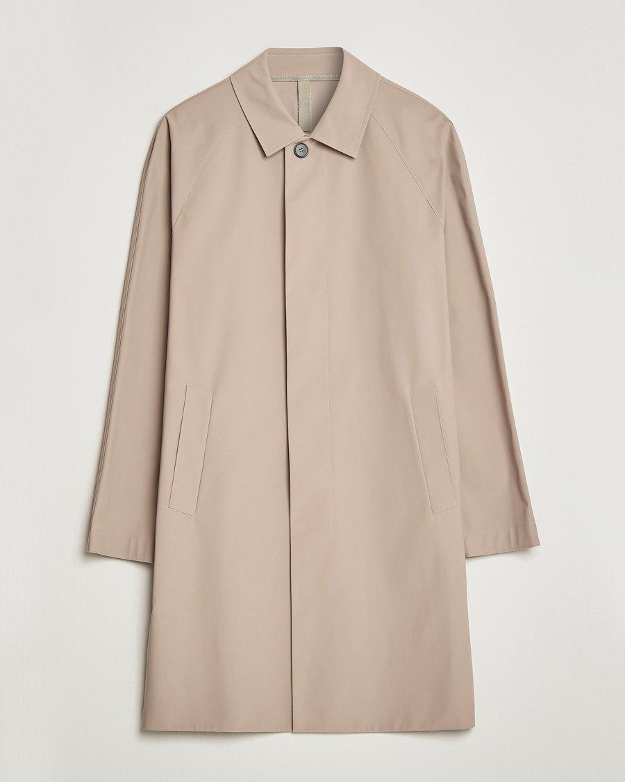 Herre | Jakker | Harris Wharf London | Light Technic Balmacaan Coat Camel