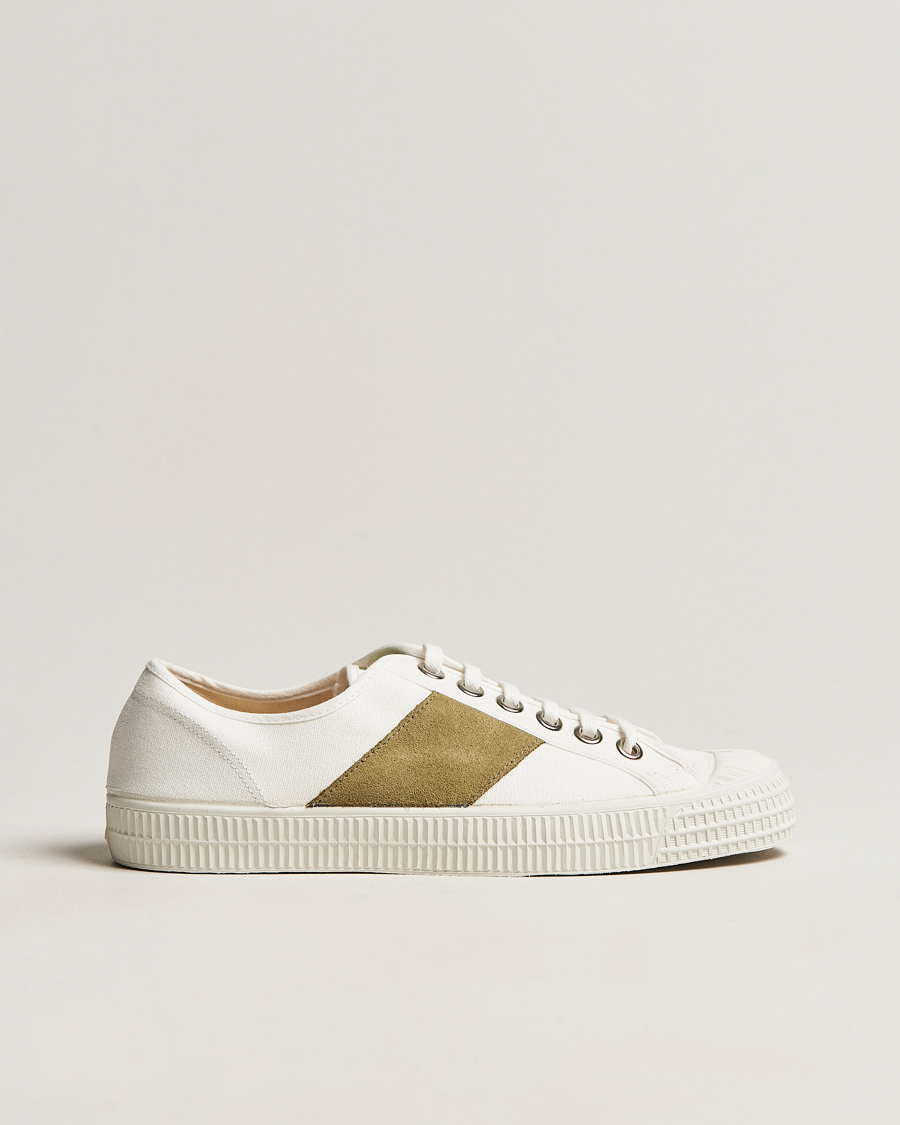 Herre | Novesta Star Master Organic Cotton Sneaker White/Green | Novesta | Star Master Organic Cotton Sneaker White/Green