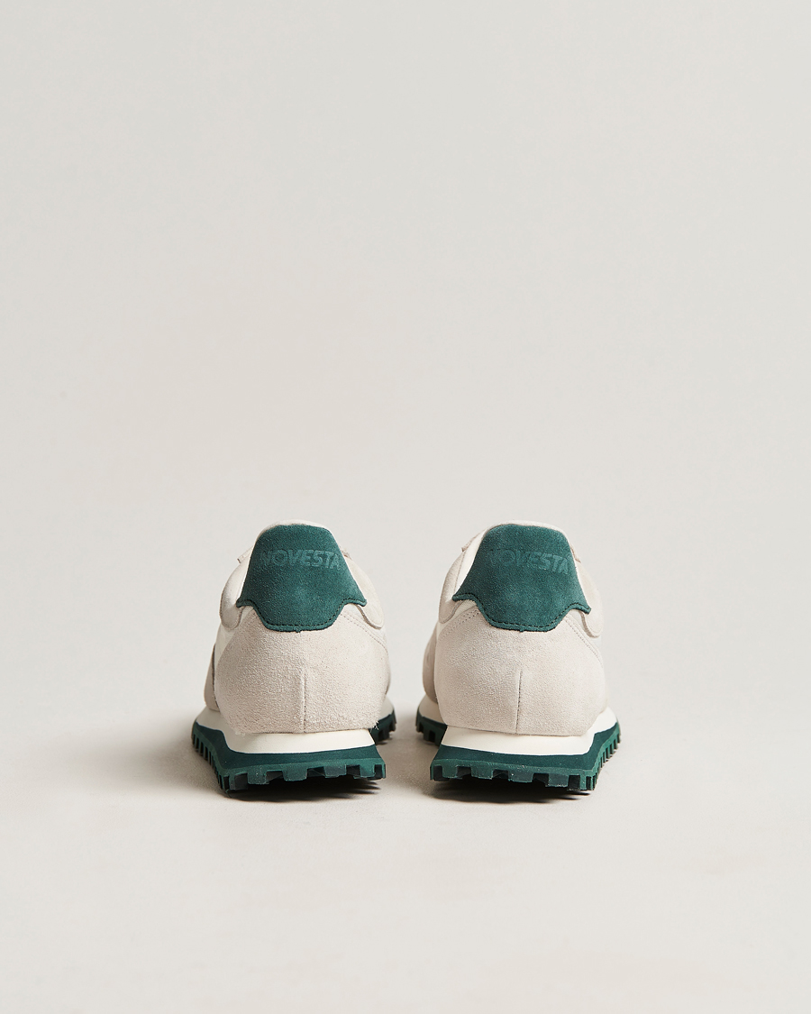 Herre | Novesta Marathon Trail Running Sneaker White/Green | Novesta | Marathon Trail Running Sneaker White/Green