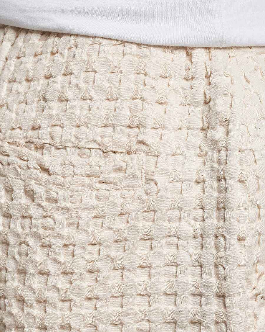 Herre | Shorts | OAS | Porto Waffle Shorts Ecru