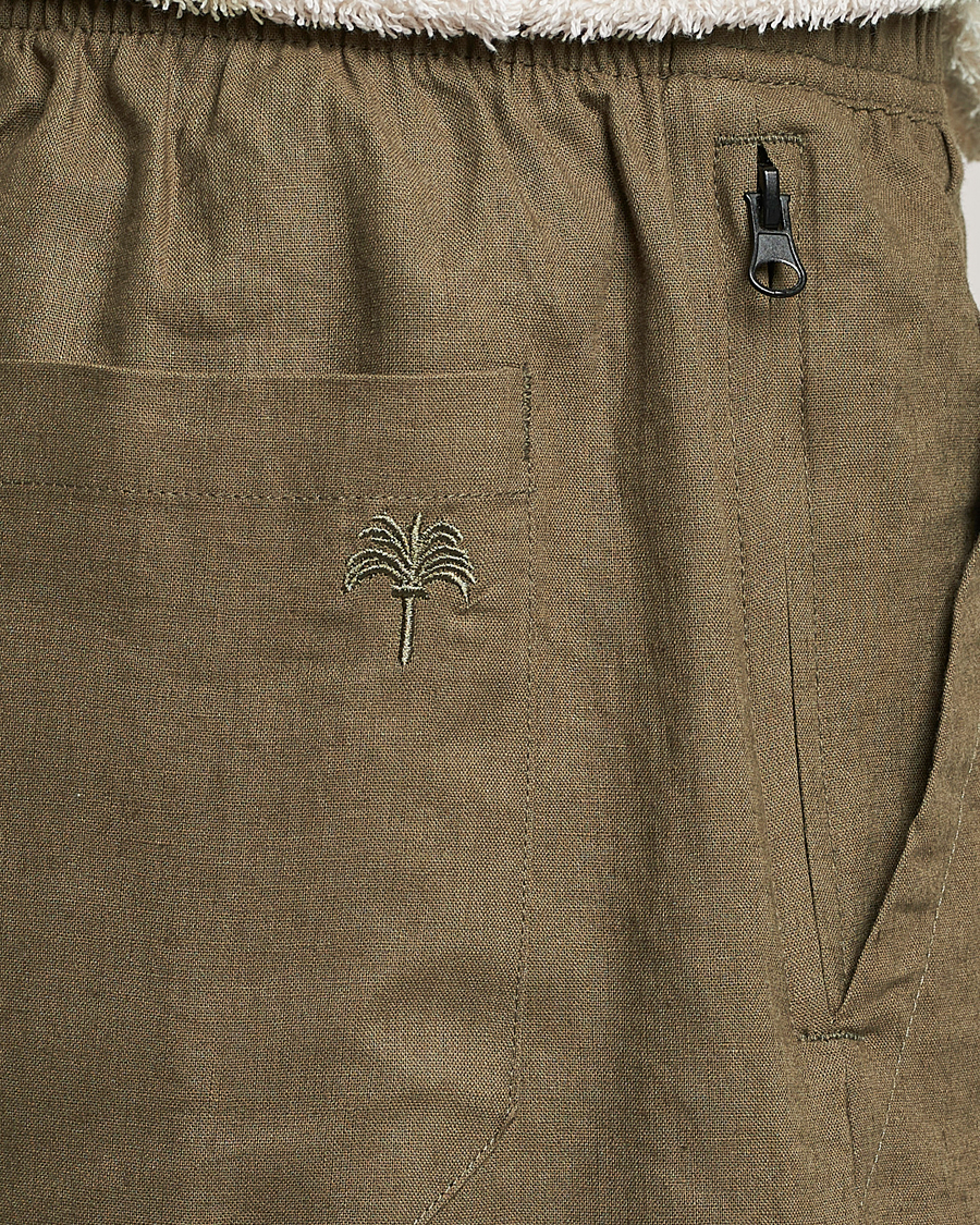 Herre | Shorts | OAS | Cargo Linen Shorts Army