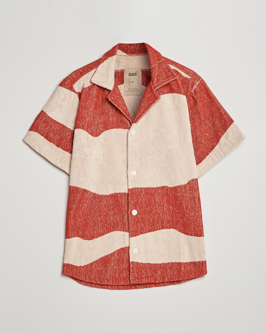 Herre | Skjorter | OAS | Terry Cuba Short Sleeve Shirt Amber Dune