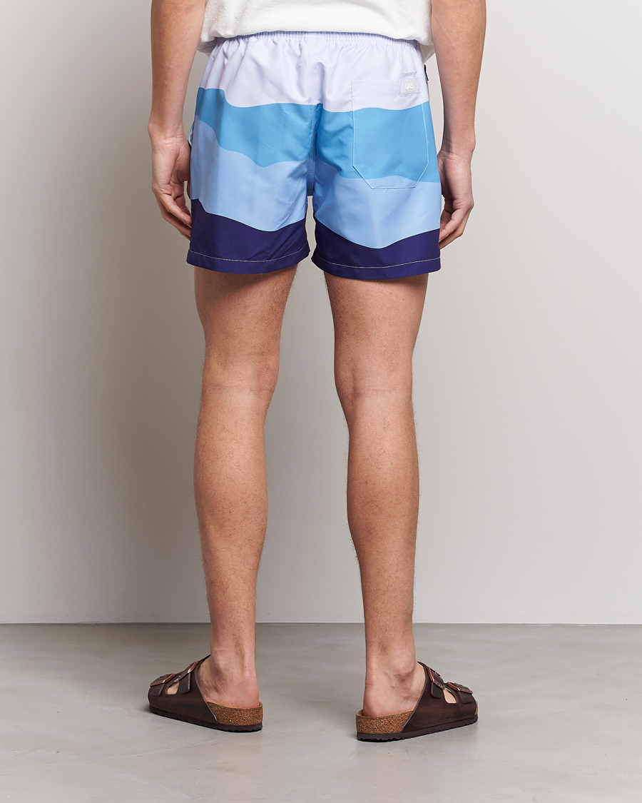 Herre | Badebukser | OAS | Printed Swimshorts Ice Wave