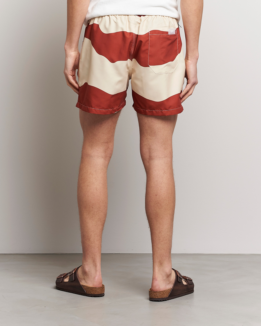 Herre | Badebukser | OAS | Printed Swimshorts Amber Dune