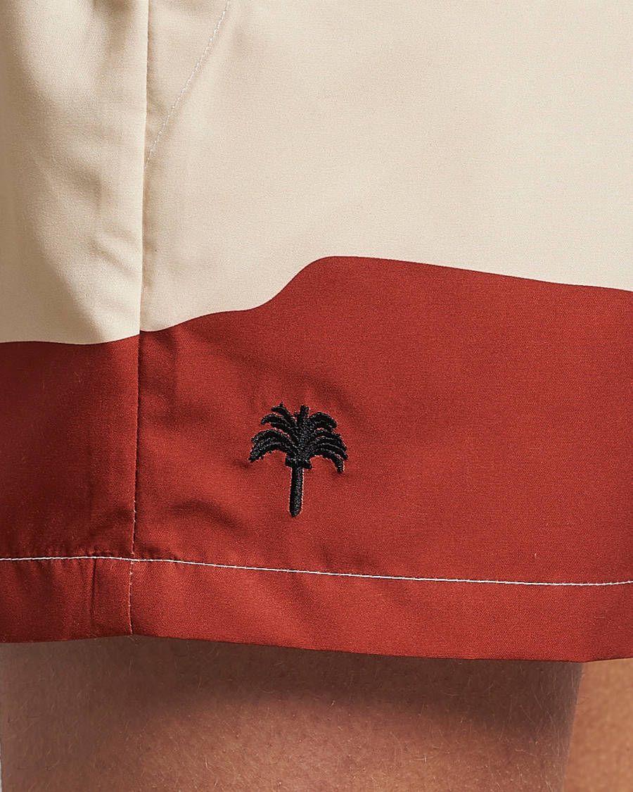 Herre | Badebukser | OAS | Printed Swimshorts Amber Dune