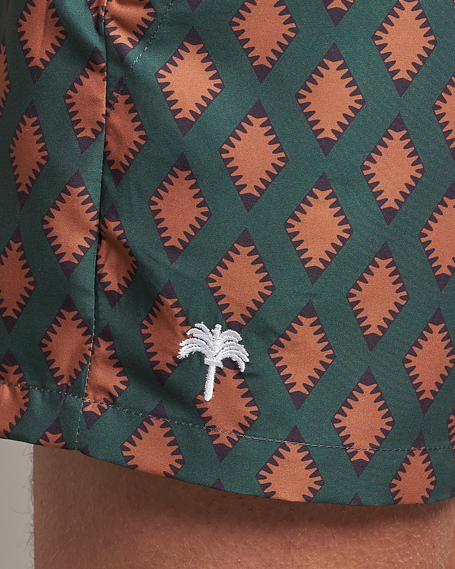 Herre | Badebukser | OAS | Printed Swimshorts Smokin Rustic
