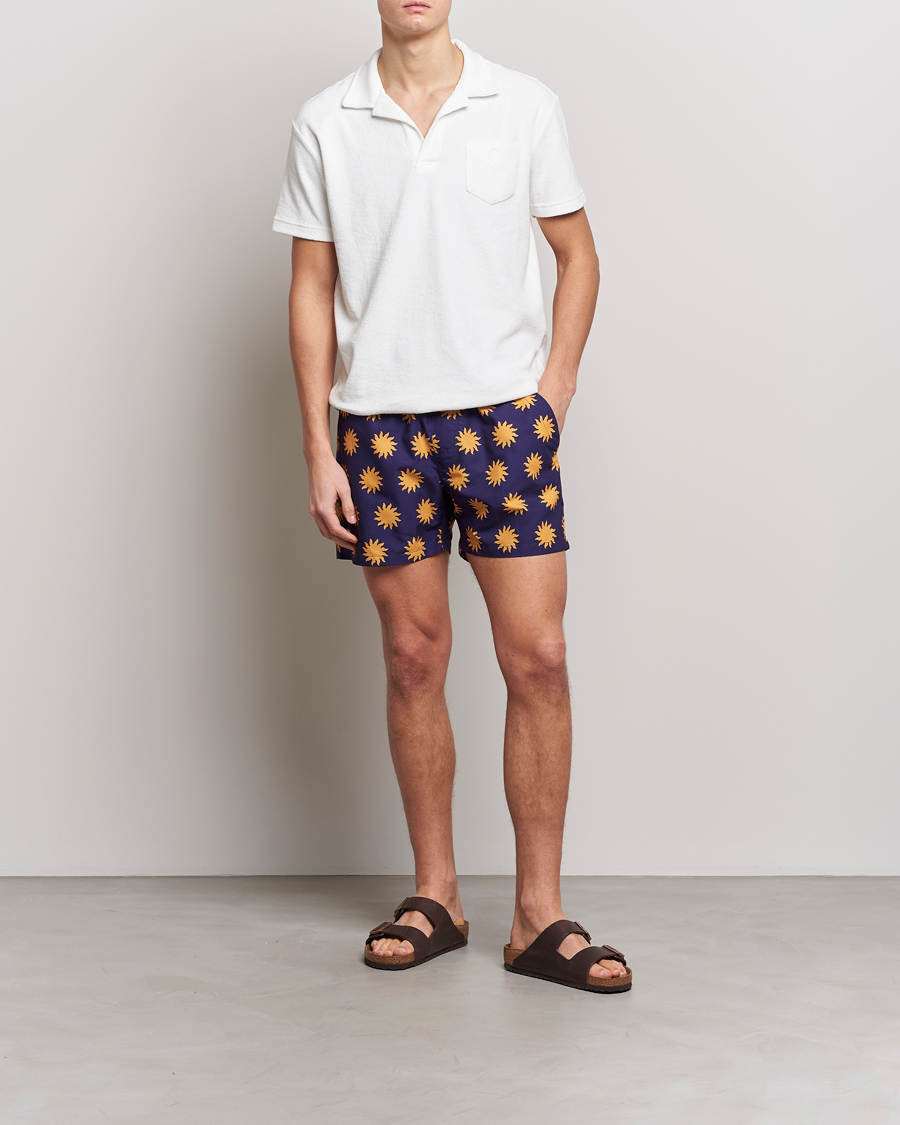 Herre | Badebukser | OAS | Printed Swimshorts Sunday Sun