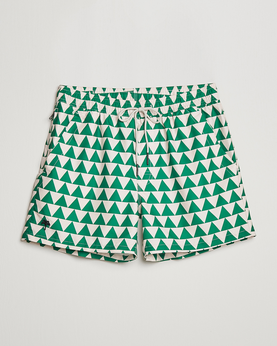 Herre | Badebukser | OAS | Printed Swimshorts Triangle Jungle