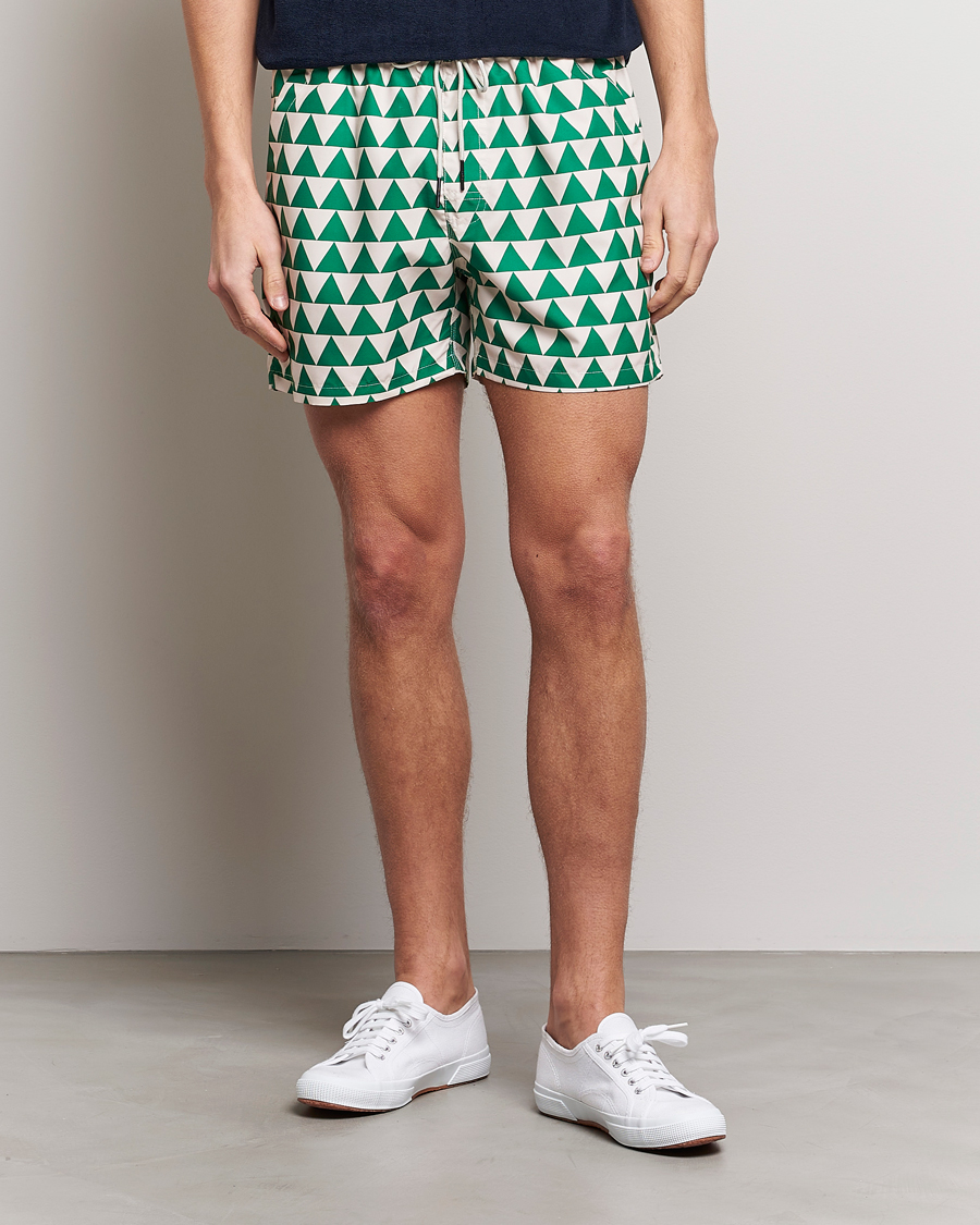 Herre | Badebukser | OAS | Printed Swimshorts Triangle Jungle