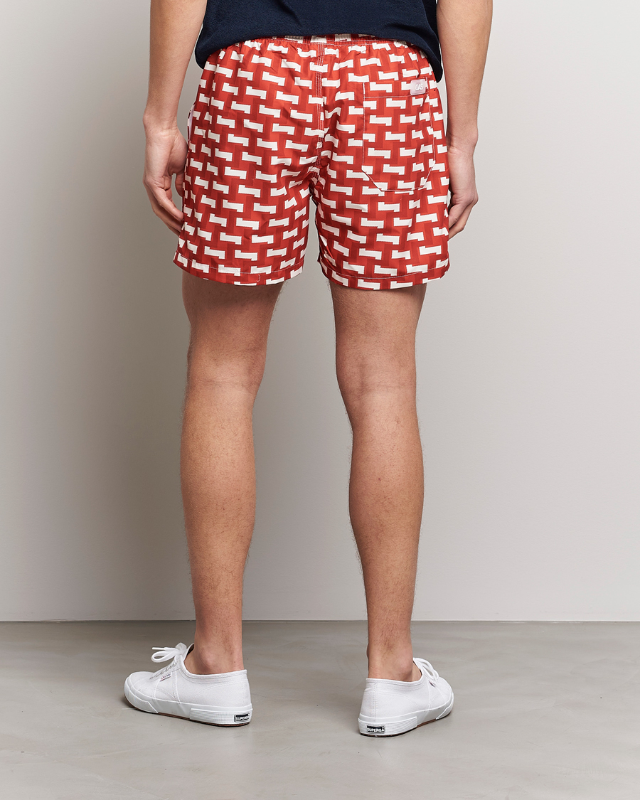 Herre | Badebukser | OAS | Printed Swimshorts Layer Zig