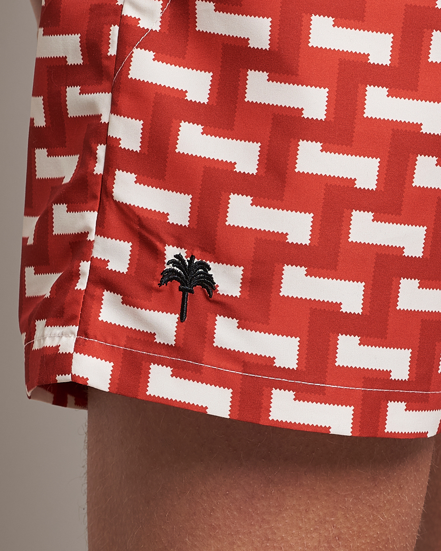 Herre | Badebukser | OAS | Printed Swimshorts Layer Zig