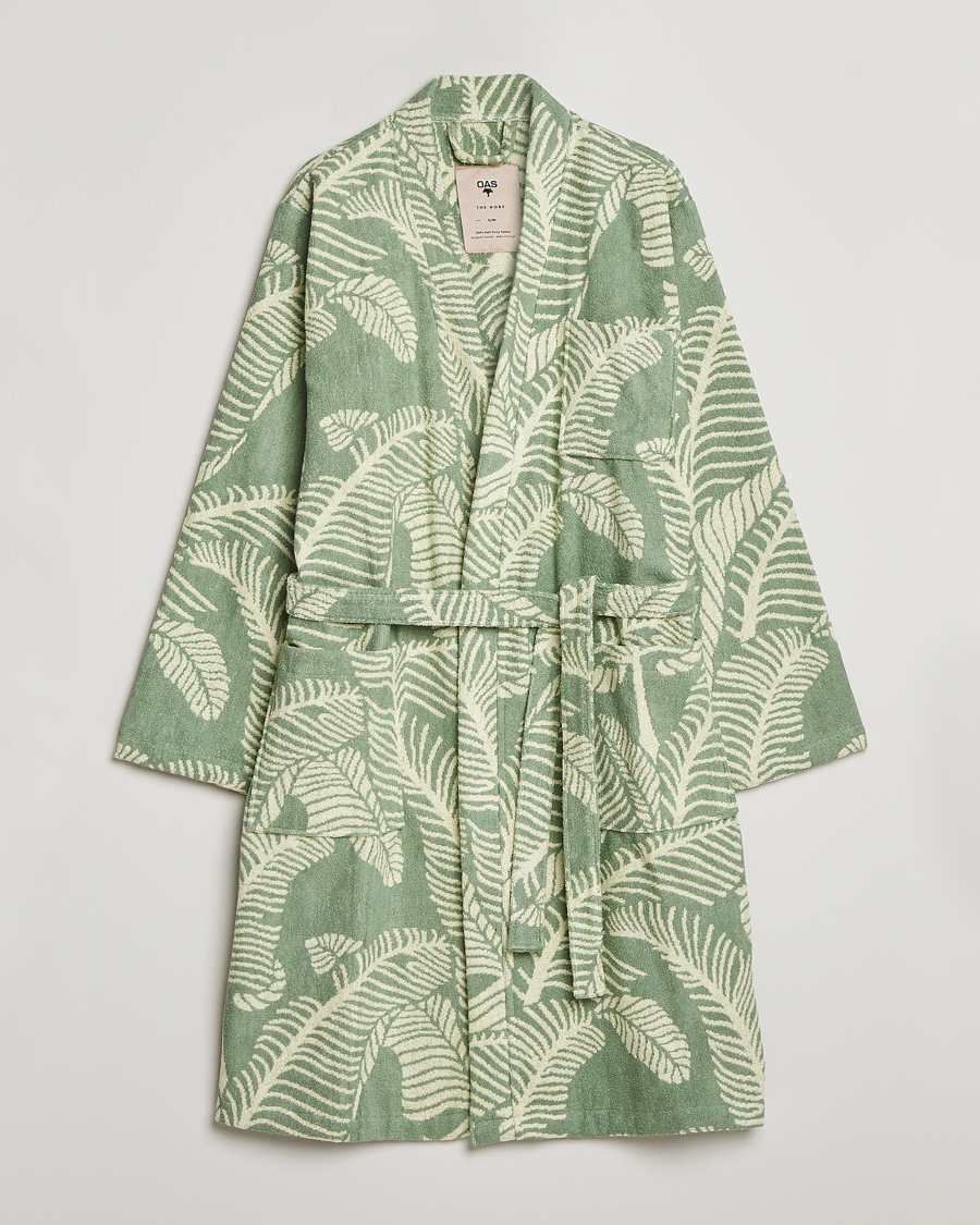 Herre | Pyjamas & Morgenkåber | OAS | Terry Robe Banana Leaf