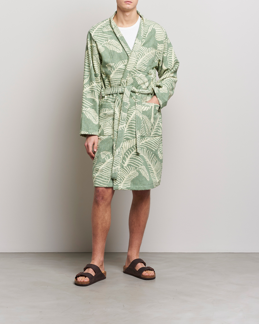 Herre | Pyjamas & Morgenkåber | OAS | Terry Robe Banana Leaf