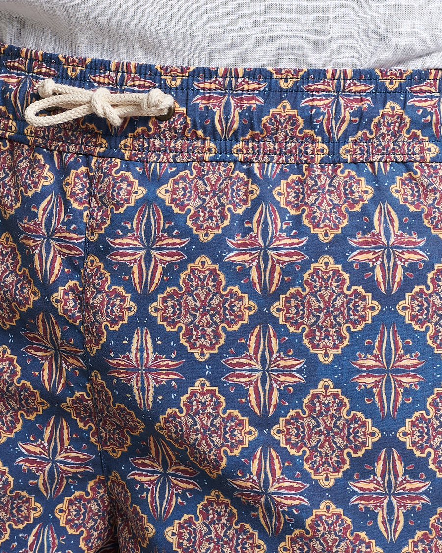 Herre | Badebukser | Ripa Ripa | Printed Swimshorts Blue