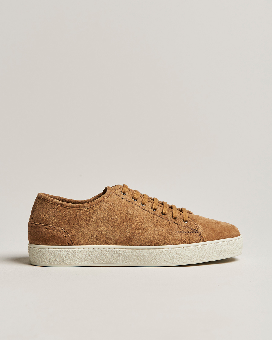 Herre | John Lobb Stockwell Sneakers Cider Suede | John Lobb | Stockwell Sneakers Cider Suede