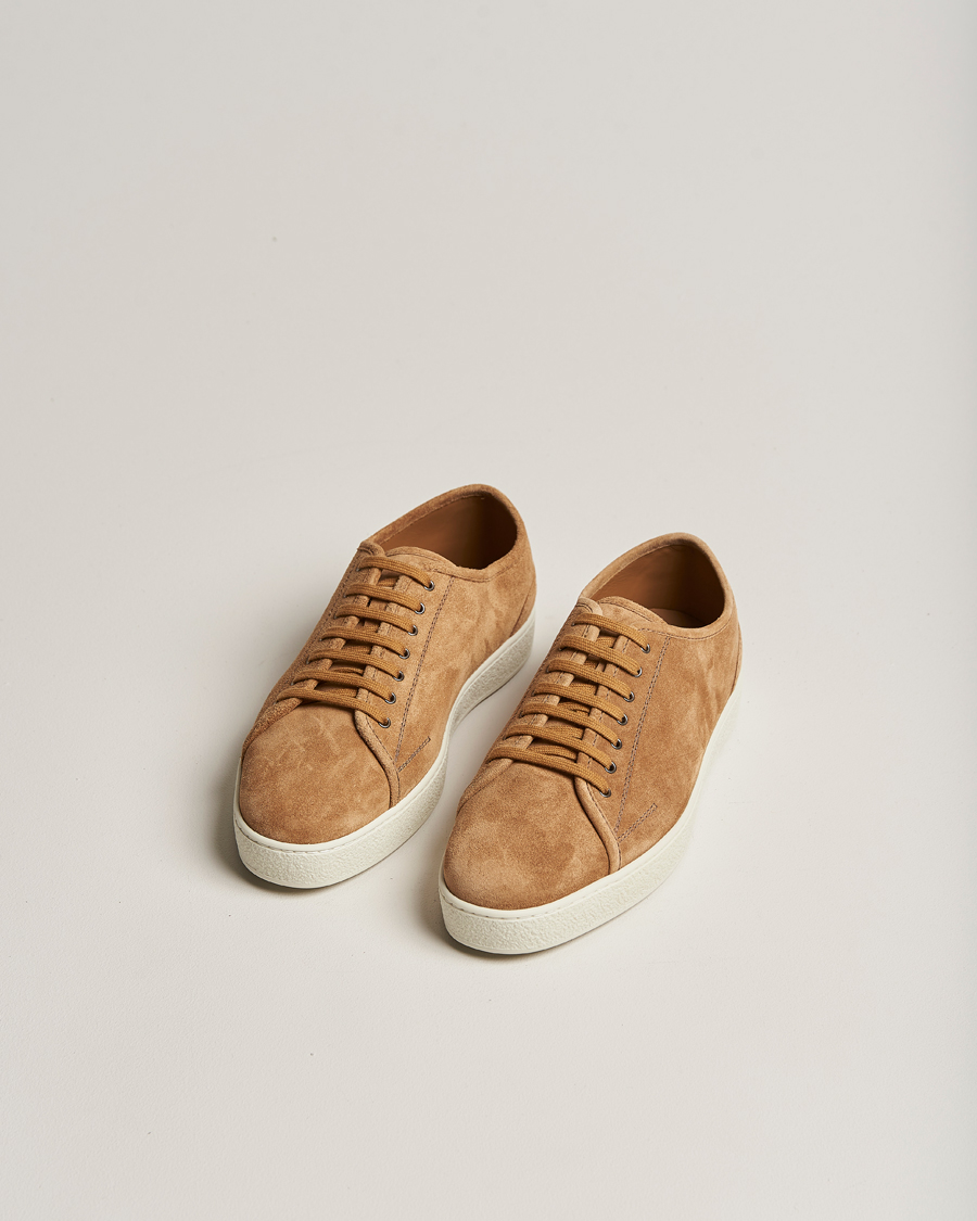 Herre | John Lobb Stockwell Sneakers Cider Suede | John Lobb | Stockwell Sneakers Cider Suede