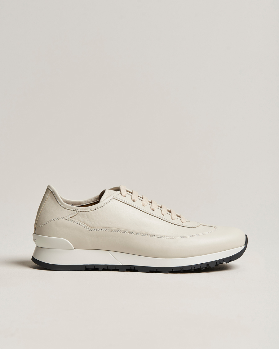 Herre | John Lobb Hurlingham Running Sneakers Off White | John Lobb | Hurlingham Running Sneakers Off White