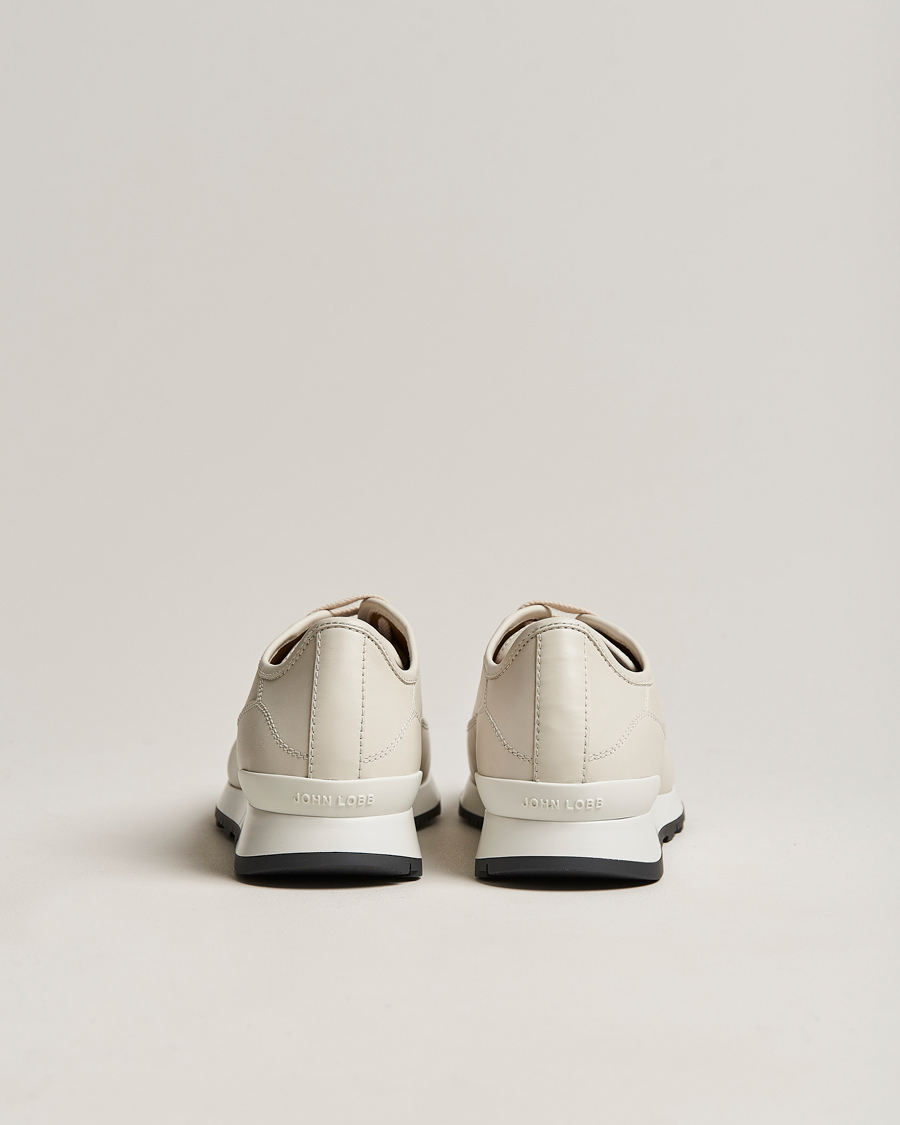 Herre | John Lobb Hurlingham Running Sneakers Off White | John Lobb | Hurlingham Running Sneakers Off White
