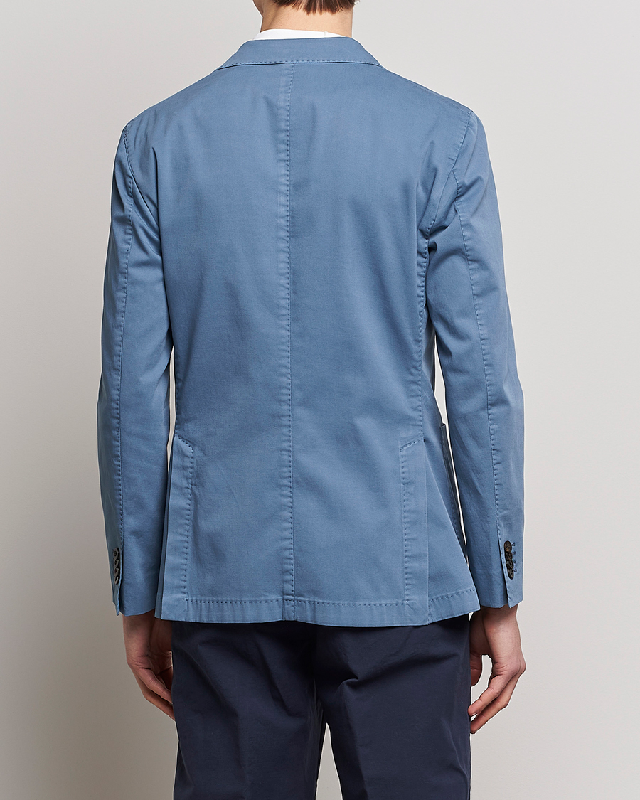 Herre | Blazere & jakker | Boglioli | K Jacket Cotton Stretch Blazer Dusty Blue