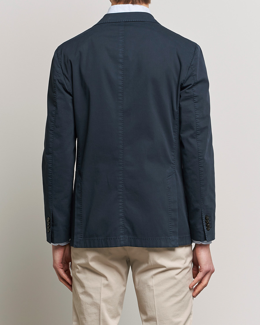 Herre | Blazere & jakker | Boglioli | K Jacket Cotton Stretch Blazer Navy