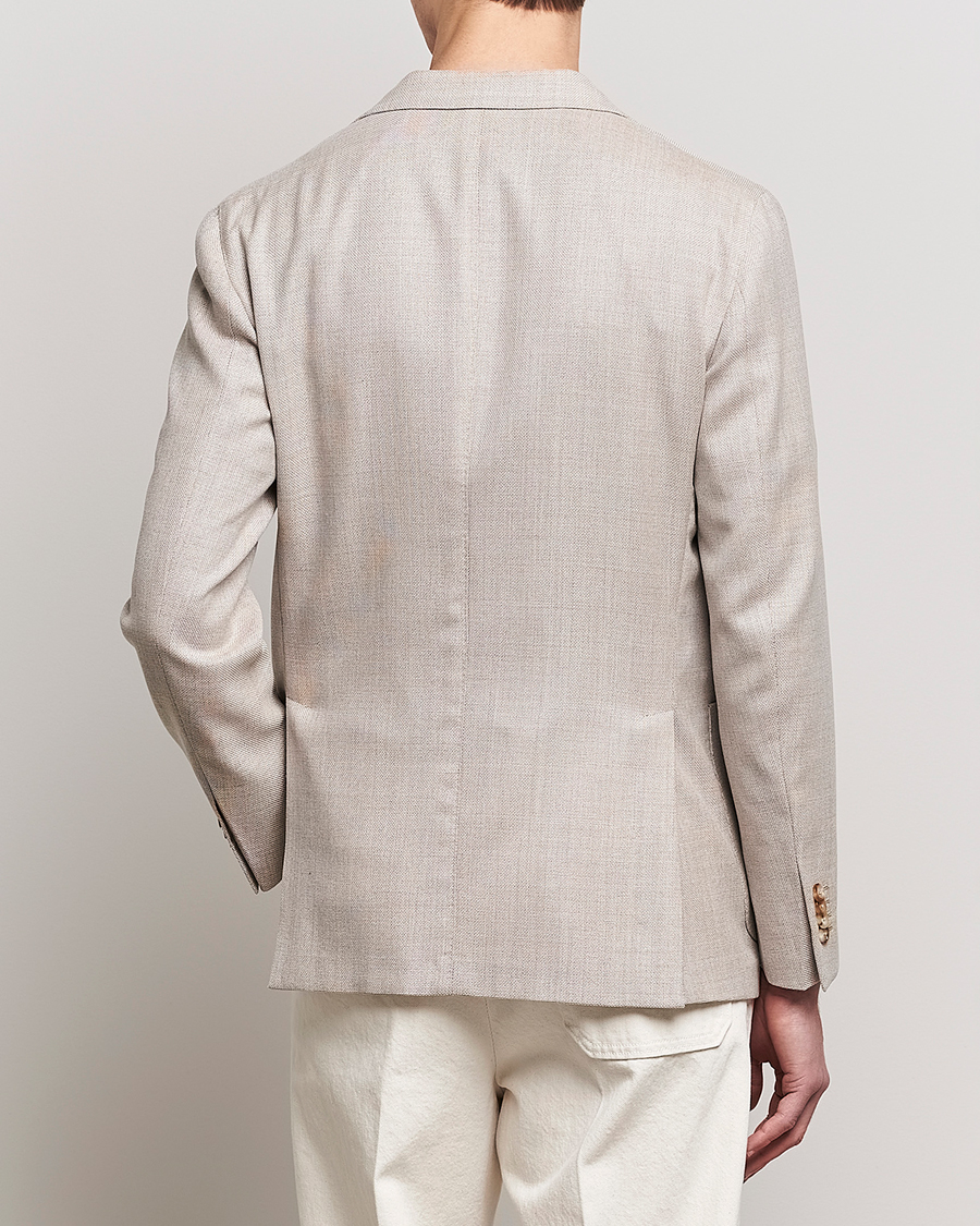 Herre | Blazere & jakker | Boglioli | K Jacket Wool Hopsack Blazer Beige