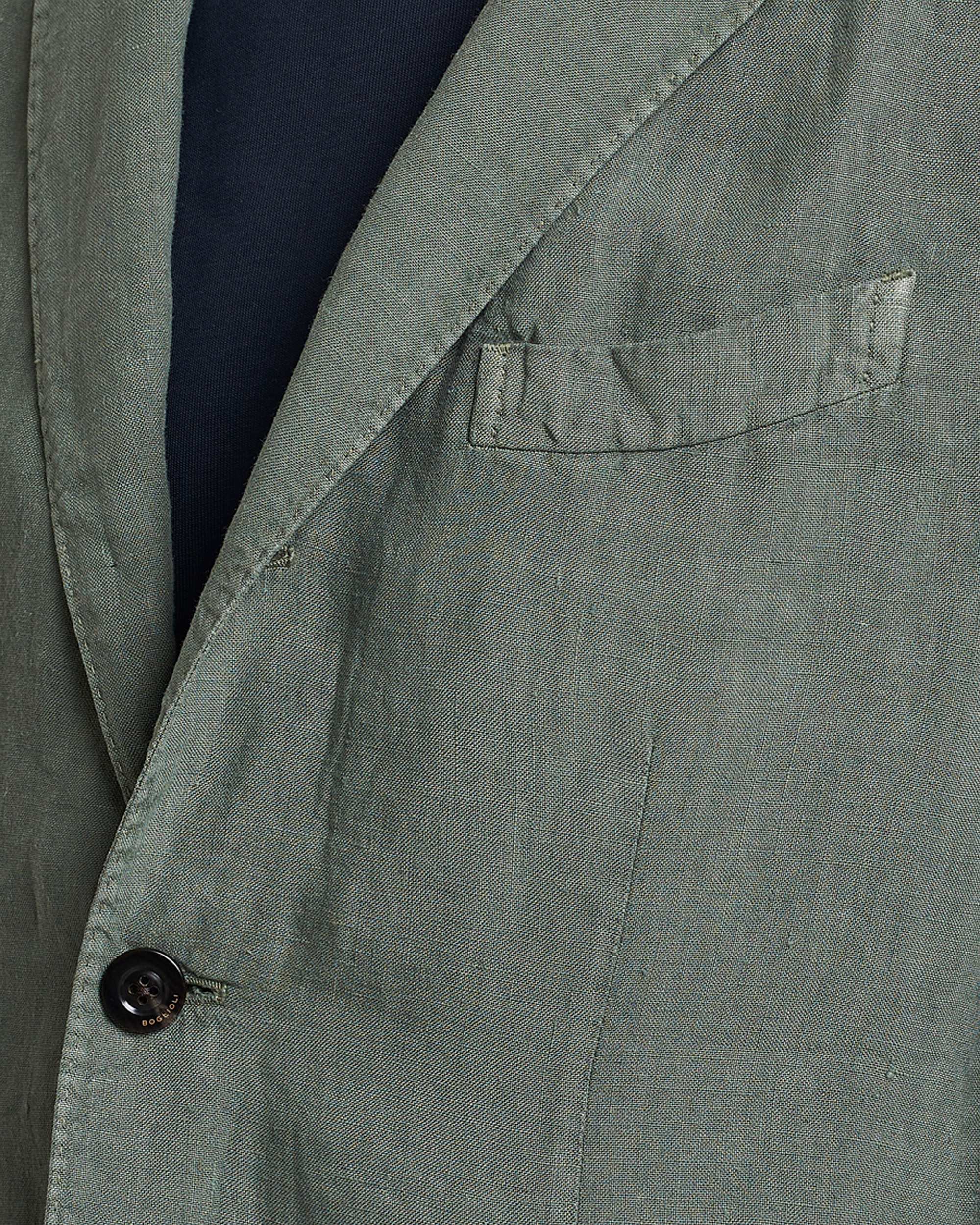 Herre | Blazere & jakker | Boglioli | K Jacket Linen Blazer Sage Green