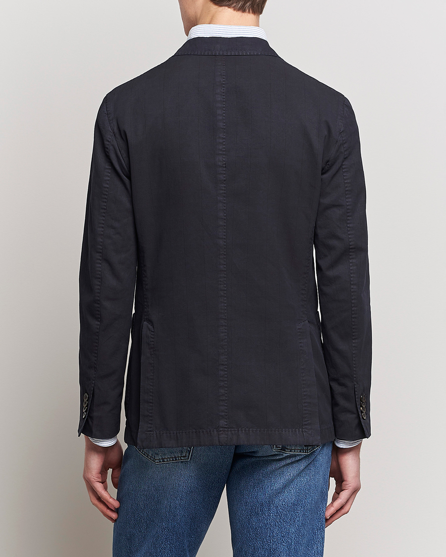 Herre | Blazere & jakker | Boglioli | Cotton/Silk Prince Of Wales Check Blazer Navy