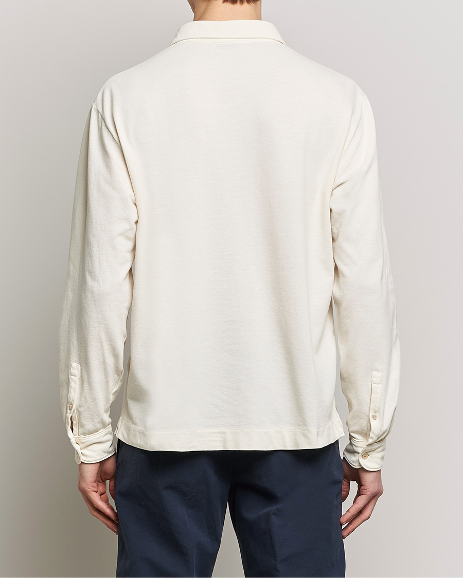 Herre | Trøjer | Boglioli | Long Sleeve Polo Beige