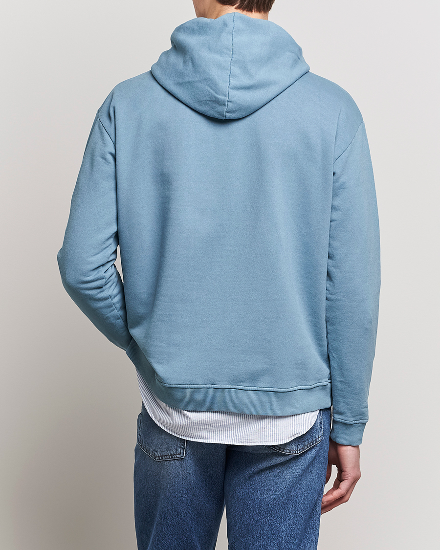 Herre | Trøjer | Boglioli | Hooded Sweater Dusty Blue