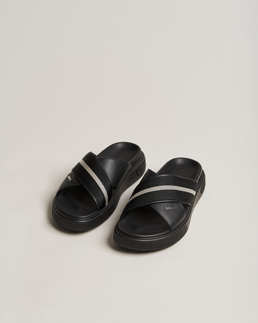 Herre | Bally Jake Sandal Black | Bally | Jake Sandal Black
