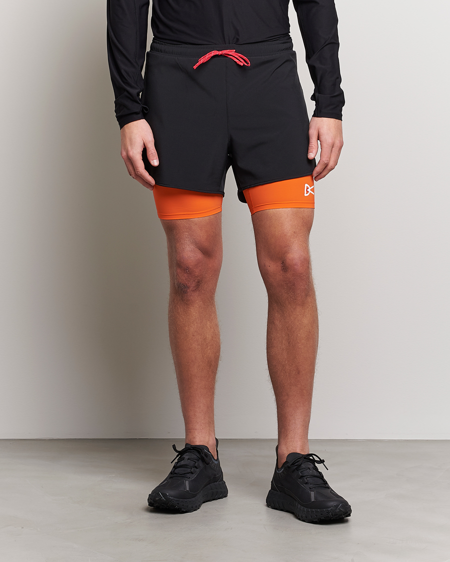 Herre | Funktionelle shorts | District Vision | Aaron Trail Shorts Black