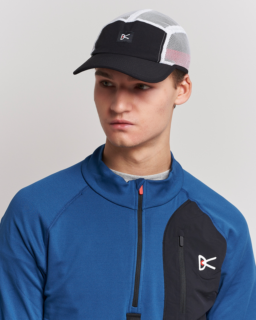 Herre | Hatte & kasketter | District Vision | Trenton Running Cap Black