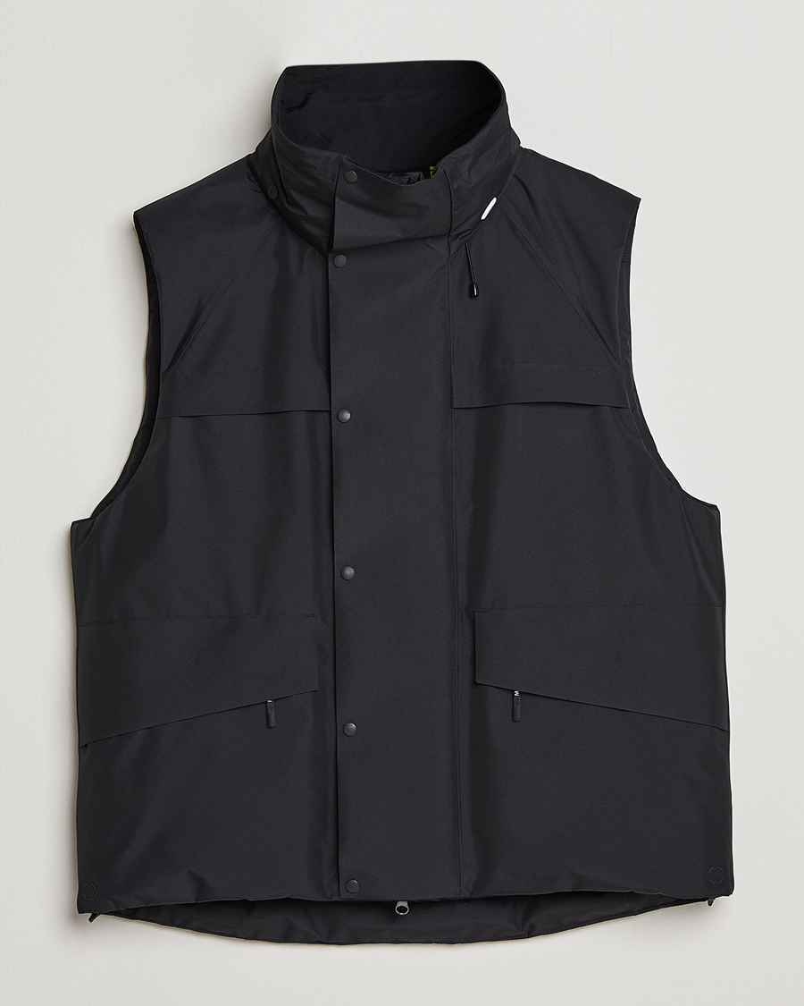 Herre | Veste | Moncler Genius | 4 Moncler Hyke Vanil Hooded Vest Black