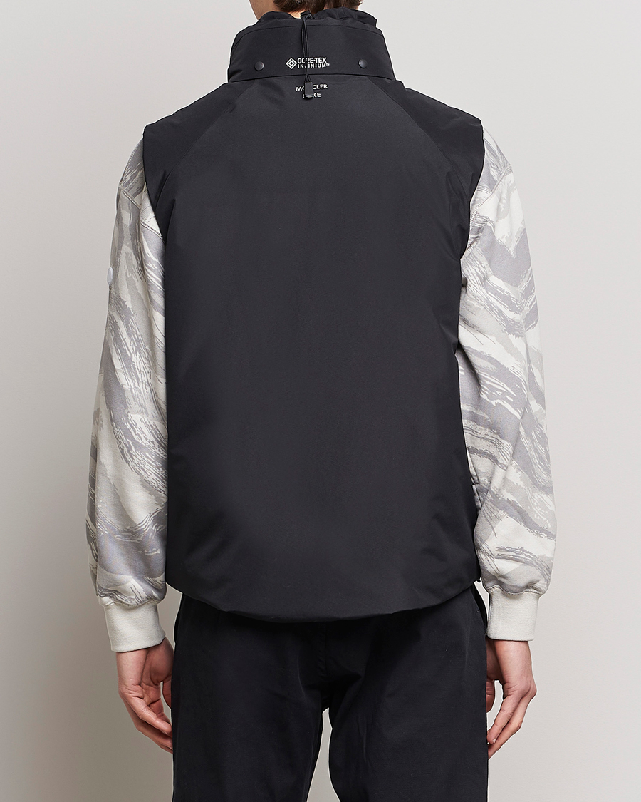 Herre | Veste | Moncler Genius | 4 Moncler Hyke Vanil Hooded Vest Black