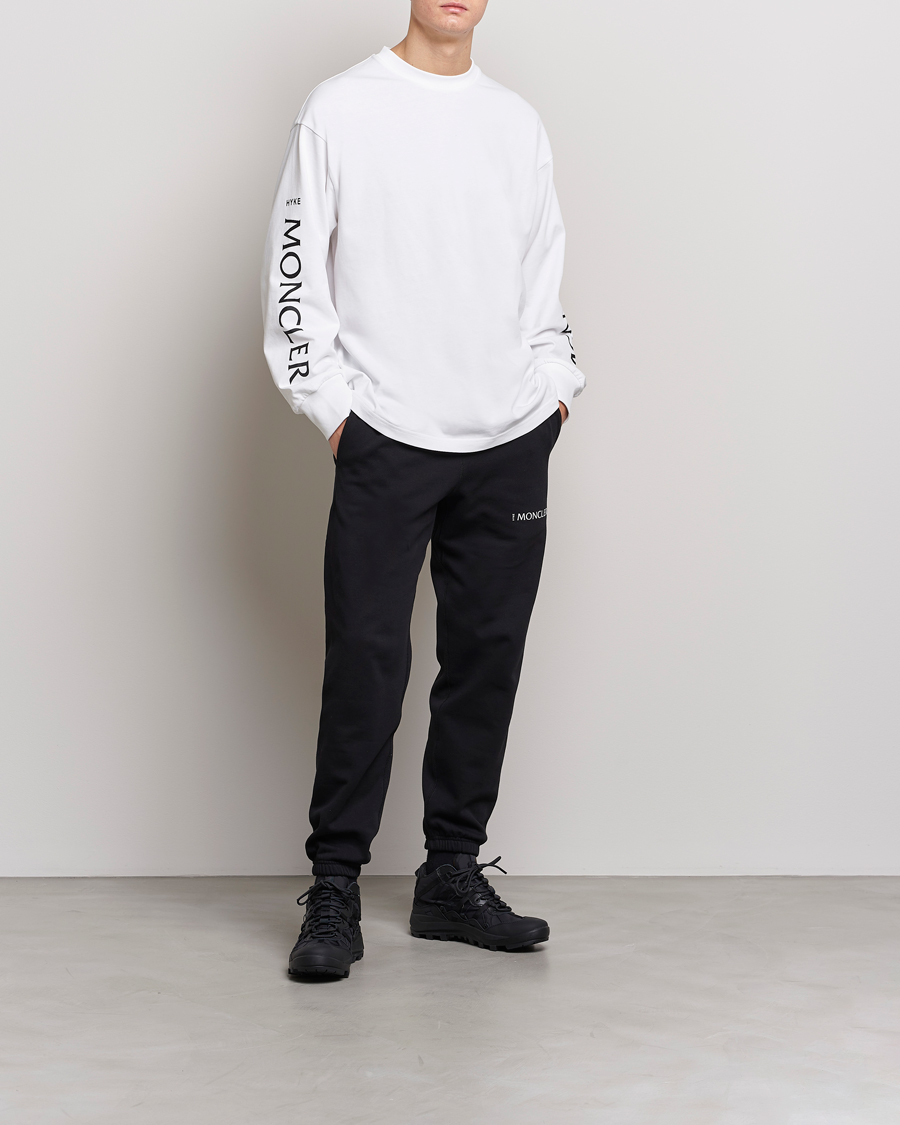 Herre | T-Shirts | Moncler Genius | 4 Moncler Hyke Long Sleeve T-Shirt White
