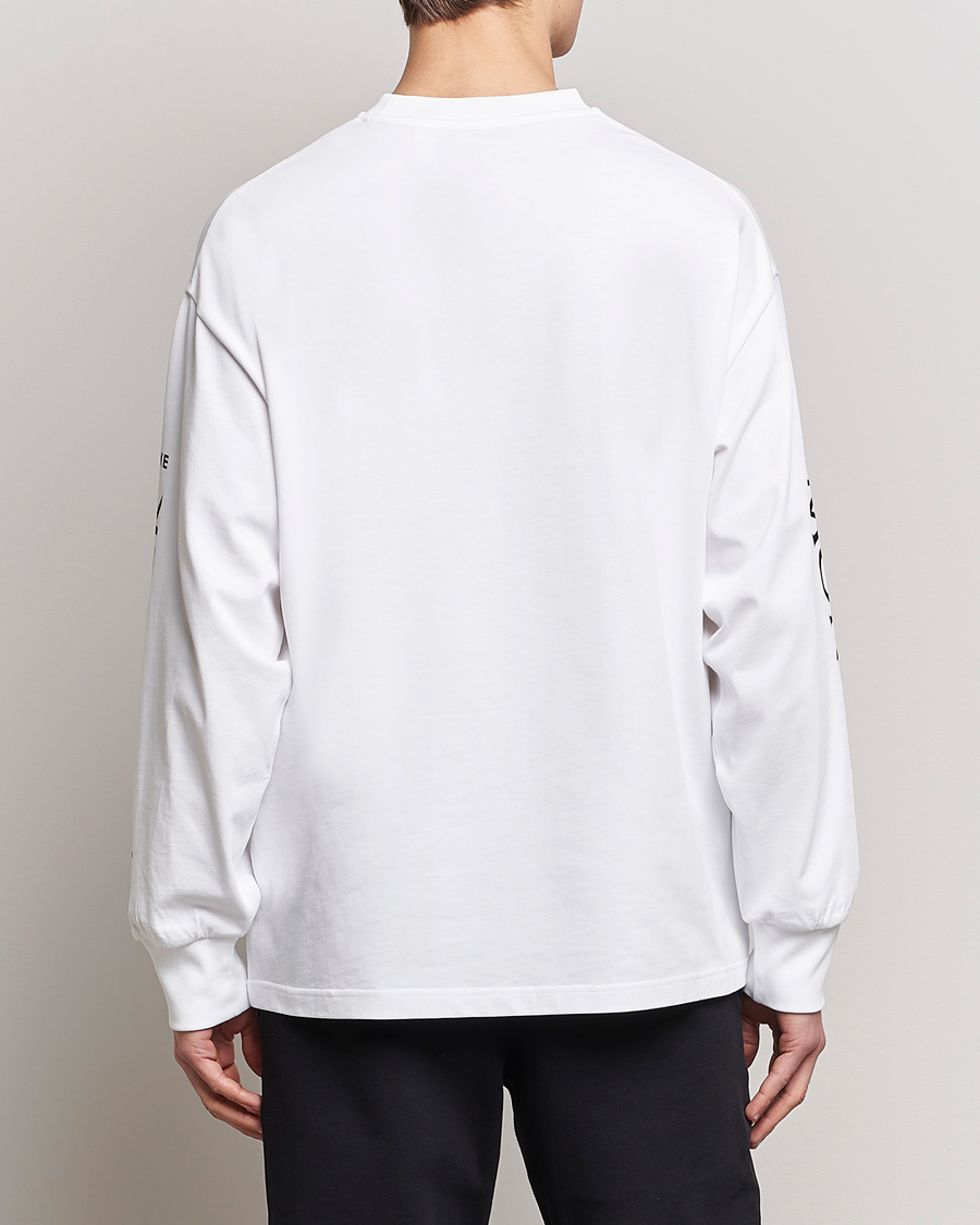 Herre | T-Shirts | Moncler Genius | 4 Moncler Hyke Long Sleeve T-Shirt White