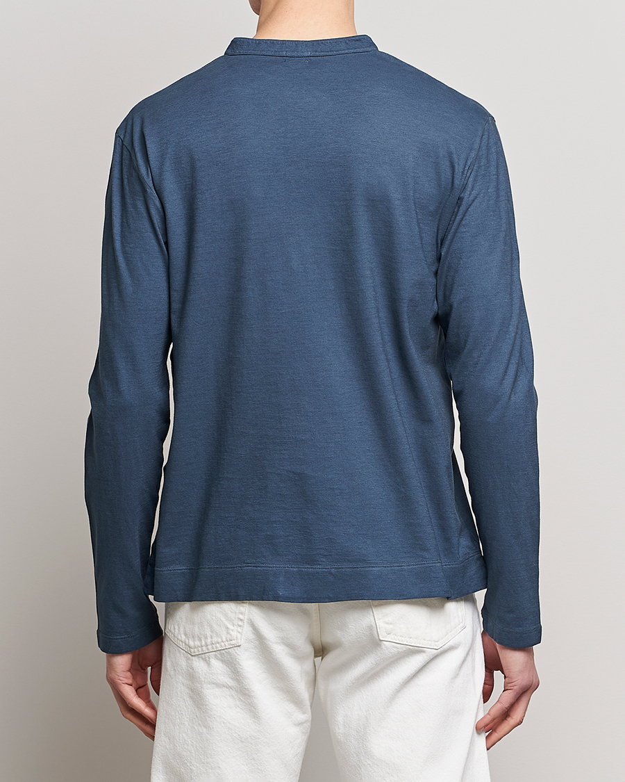 Herre | Trøjer | Massimo Alba | Hawai Watercolor Henley Moon Rock