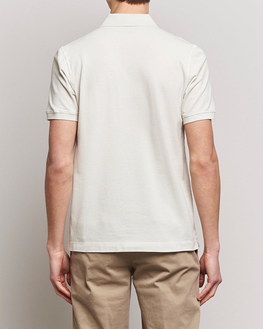 Herre | Polotrøjer | Piacenza Cashmere | Portofino Short Sleeve Polo Off White