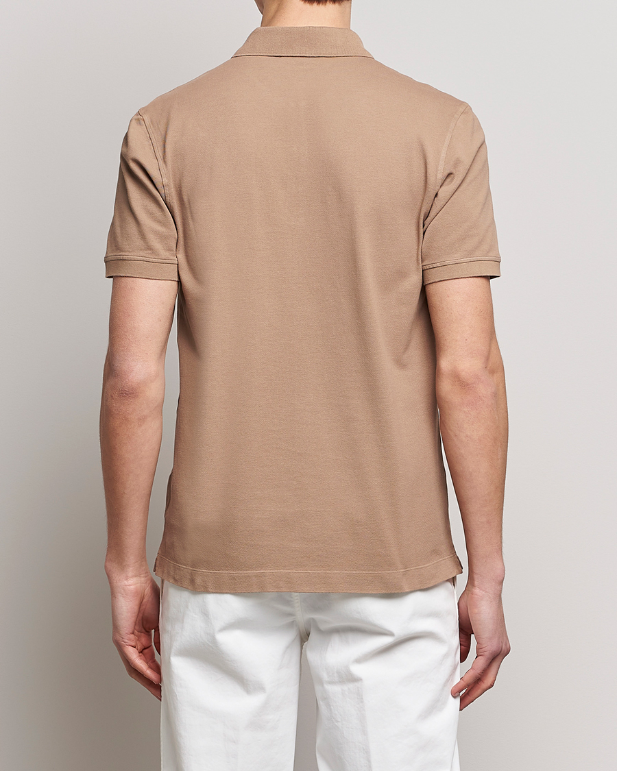 Herre | Polotrøjer | Piacenza Cashmere | Portofino Short Sleeve Polo Beige