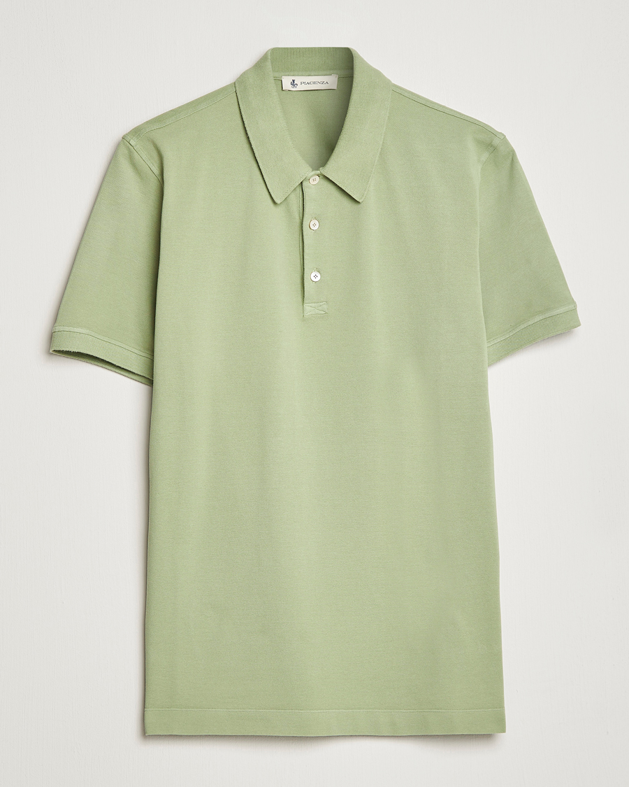 Herre | Polotrøjer | Piacenza Cashmere | Portofino Short Sleeve Polo Mint