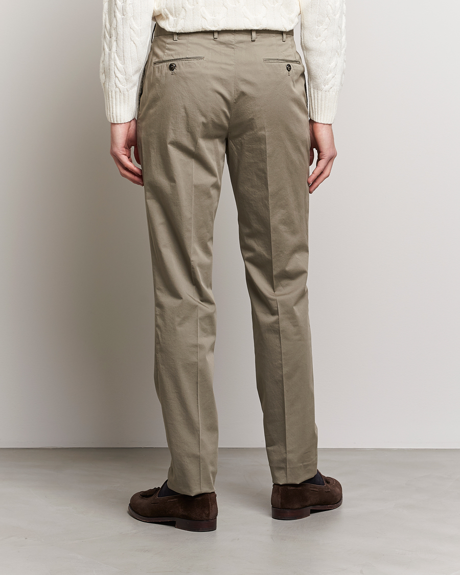 Herre | Bukser | PT01 | Gentleman Fit Cotton Stretch Chinos Taupe