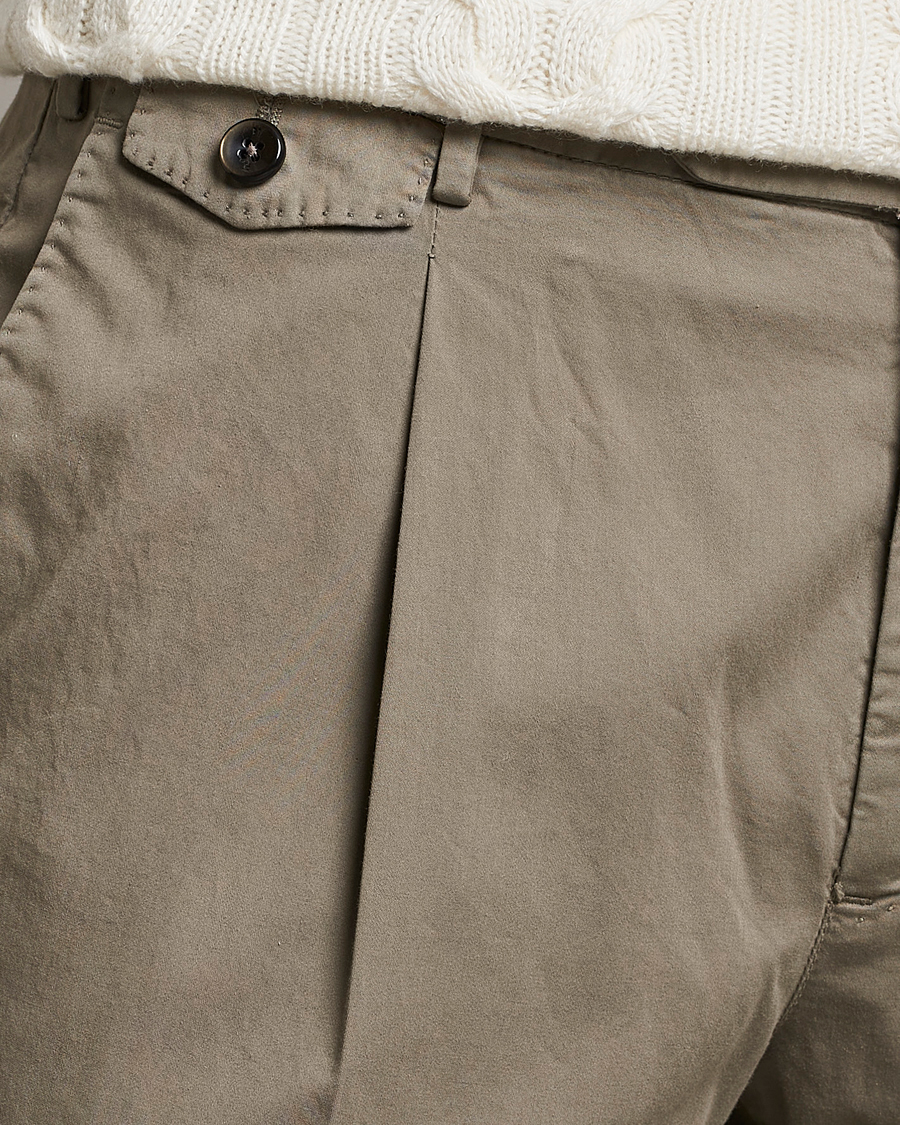Herre | Bukser | PT01 | Gentleman Fit Cotton Stretch Chinos Taupe