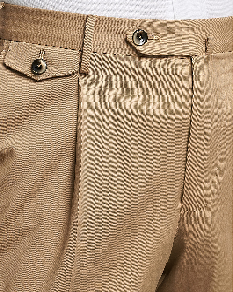 Herre | Bukser | PT01 | Gentleman Fit Silkochino Trousers Beige