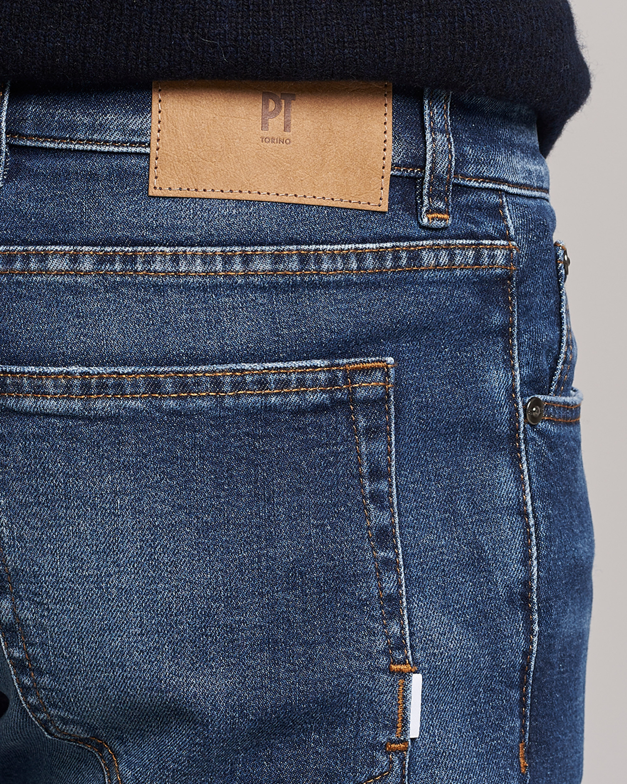 Herre | Jeans | PT01 | Slim Fit Stretch Jeans Blue Wash
