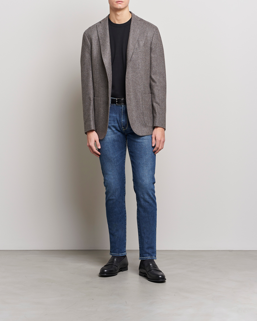 Herre | Jeans | PT01 | Slim Fit Stretch Jeans Medium Blue Wash