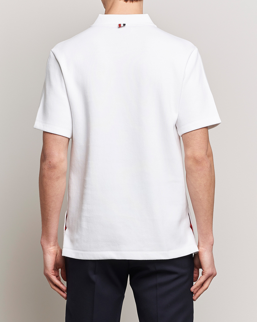 Herre | Polotrøjer | Thom Browne | Short Sleeve Pocket Polo White